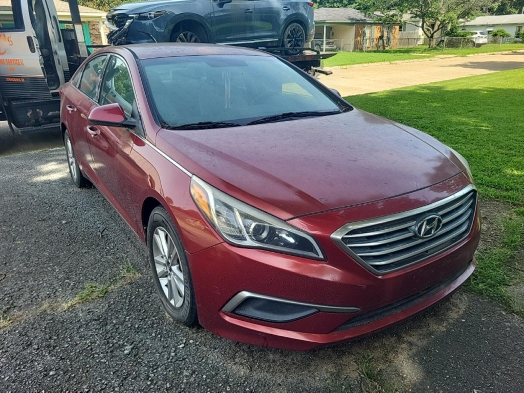 Hyundai Sonata purchased in Arizona, bound for an international market